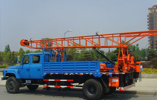 車(chē)載式汽車(chē)鉆機(jī)：DPP-100型